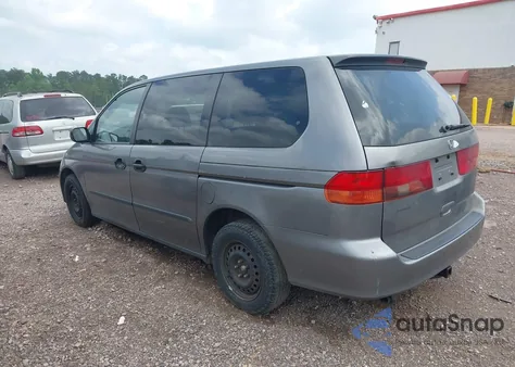 1999 Honda Odyssey Lx из США, поврежденный, VIN 2HKRL1851XH536666